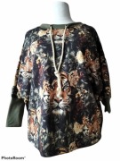 Perełka. Bluza w mega print