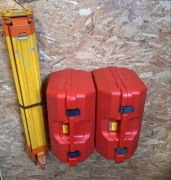 Tachimetr TCRA1102 Plus z kontrolerem zdalnego sterowania RCS1100 stan bdb