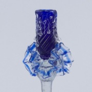 Świecznik szklany murano 