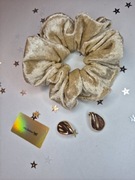 Frotka do włosów z aksamitu - oliafashion 