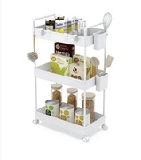 Wózek do serwowania przechowywania 3-poziomowy organizer