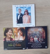 3 dvd Ostatnia rodzina Julie & Julia Magia w blasku księżyca