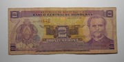 stary banknot 2 Lempiras Honduras