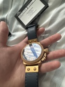 TW Steel Canteen Niebieski/Skóra Ø50 mm ref. CE1202