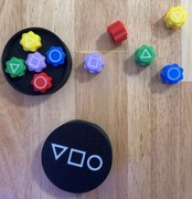 Koreańska gra gonggi, gongi, Squid Game, Gong Gi, congi, hacele, kości