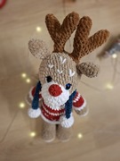 Miś piernik świąteczny ludzik szydełko handmade Mikołajki pierniczek