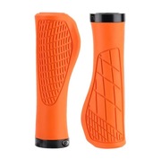 Gripy uchwyty rączki 133-22 kpl L+P,hulajnoga,rower MTB pomarańcz