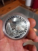 Srebrna moneta bulionowa Arka Noego 1 uncja trojańska próba 999