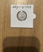 Moneta 10 groszy 1973 stan mienniczy