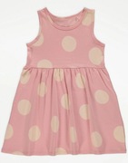 Letnia bawełniana sukienka dziewczęca 2-3 l