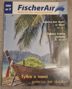 FischerAir Polska magazyn pokładowy z 2005 roku dla kolekcjonerów 