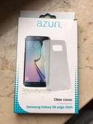 Azuri nowy transparentny plastikowy case Samsung Galaxy S6 edge G925