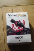 Mikrofon RØDE VideoMicro + Rycote Lyra + deadcat + kabel | komplet