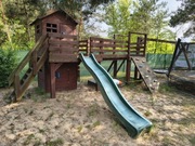 Drewniany Plac zabaw dla dzieci