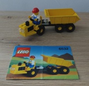 Lego Legoland 6532 wywrotka + instrukcja, 100% komplet