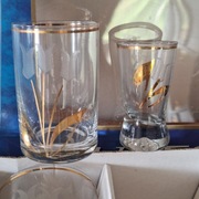 Zestaw szklanek i kieliszków 