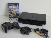 Sony PlayStation 2 SCPH-30003 PS2 FAT zestaw konsola pad kable
