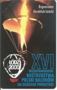 nr 889 - Mistrzostwa Polski balonów  doklejony narożnik