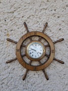 Zegar okrętowy w kole sterowym Schatz Royal Marine  -60,5cm 