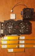 Zestaw do retro PC. AMD Athlon X3+Saphire HD7790 Direct U 2GB+Geil ultraCL4