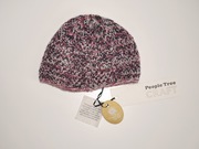 czapka People Tree CRAFT HANDMADE Nepal WEŁNA ORGANICZNA  Fair Trade