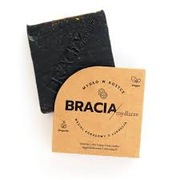 Bracia Mydlarze, węglowe mydło w kostce z olejem lnianym