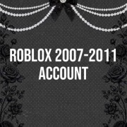 ROBLOX 2007-2011 ACCOUNT / Konto Roblox 2007-2011