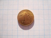 Polska moneta 1 gr grosze rok 2021
