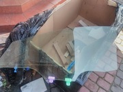 Szyba drzwi przednich prawych  Nissan Murano z52 2020 r