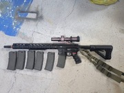 Replika Karabinka ASG Hawk Custom Airsoft TR16 DMR