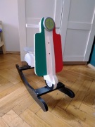 Bujaczek Vespa na biegunach 