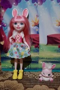 Lalka Enchantimals Bree Bunny z pupilem Twistem
