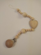 Zawieszka do smoczka drewniana w pudełku