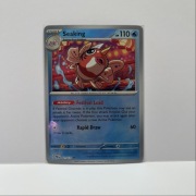 Karta Pokemon TCG Seaking PokeballHOLO Prismatic Evolutions