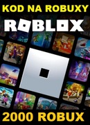 ROBLOX 2000 ROBUX 2000 RS ROBUXY KOD DOŁADOWUJĄCY GIFT CARD POLSKA EUROPA