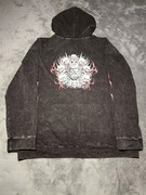 Bluza Rozpinana z Efektem Sprania rap opium y2k drip affliction autumn fall