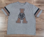 SZARA KOSZULKA MĘSKA T-SHIRT PRIMARK SUMMER CAMPUS 1989 XL