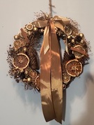 Wieniec, wianek na drzwi, świąteczny