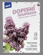 Zestaw Listowy Papeteria MFP do pisania kartki i koperty w Kwiat bzu A4