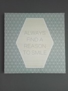 OBRAZ NA PŁÓTNIE ozdoba ścienna TABLICZKA Z MOTYWACYJNYM NAPISEM 30x30cm