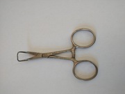 Spinak do serwet Backhaus, kleszcze chirurgiczne r. 9