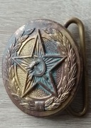 Klamra do pasa uroczystego wojsko oficer ZSRR Rosja radziecka sowiecka (30)