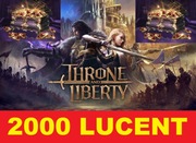 THRONE AND LIBERTY LUCENT 2000 SZTUK 2K SERWER CORNELIUS I INNE SERWERY EU