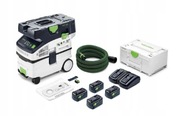 FESTOOL CTLC MIDI I-Basic 4 Akumulatory 5,0Ah + Ładowarka TCL 6 DUO 577709