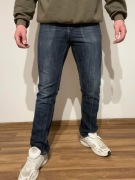 Granatowe jeansy slim fit - C&A r32/32