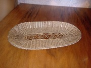 Tacka druciana owalna ozdobna