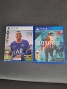 FIFA 22 (PS5) + Battlefield 2042 (PS4)