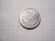 Polska moneta 50 gr groszy 1987