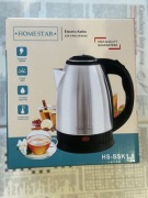 Czajnik elektryczny HomeStar HS-SSK1.8 1500 W 1,8 l srebrny/szary