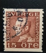 Znaczek pocztowy Szwecja SVERIGE 15 ÖRE 1936